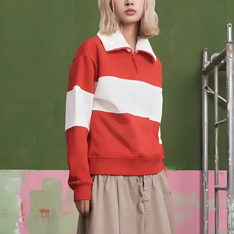 Converse Sweatshirt Women's Red-2