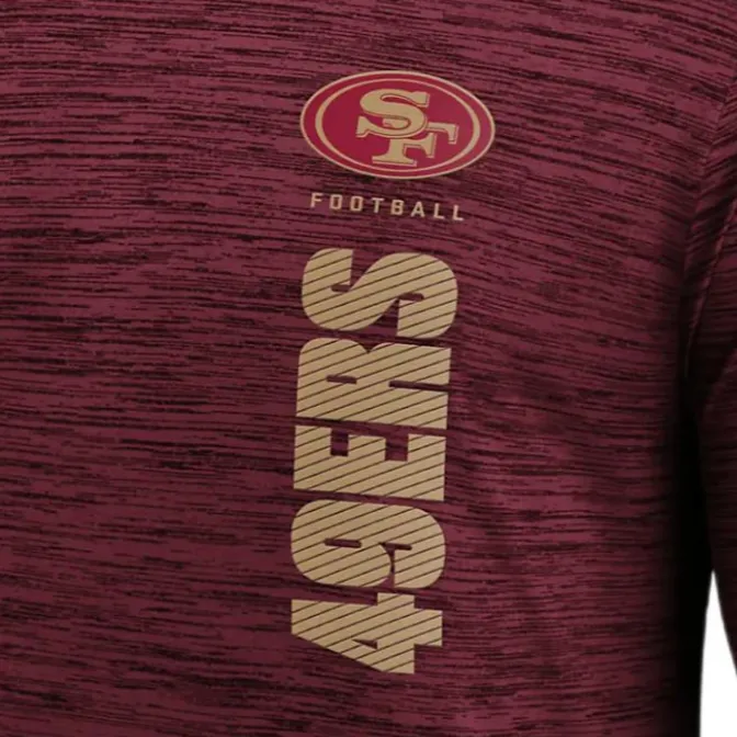 Nike San Francisco 49ers Sideline Velocity Men's Nike Dri FIT Nfl Long Sleeve T Shirt-2