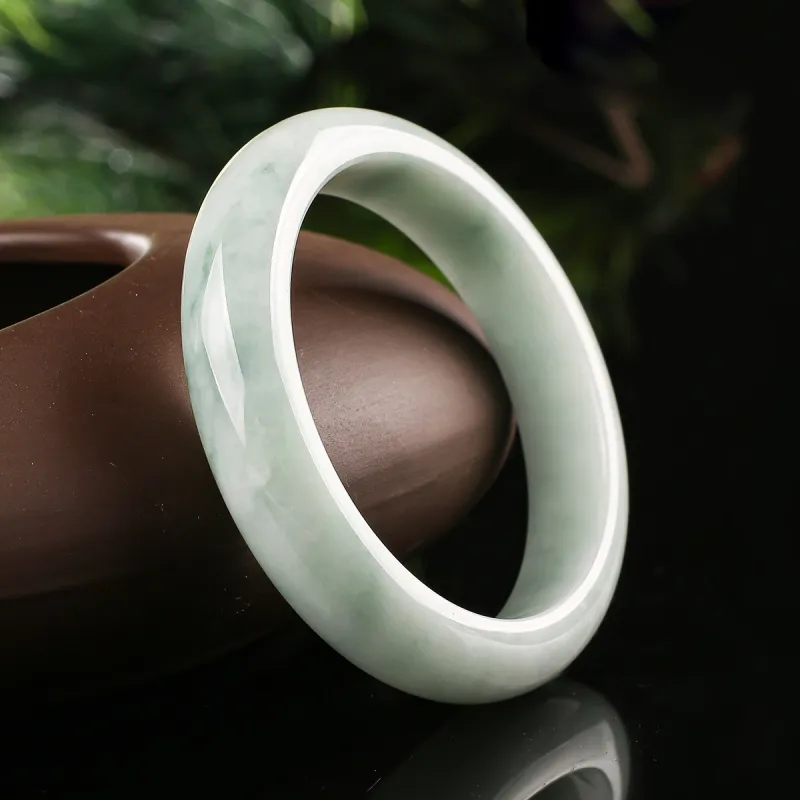 TAMINA Glutinous Jade Jadeite Bangles Women's-2