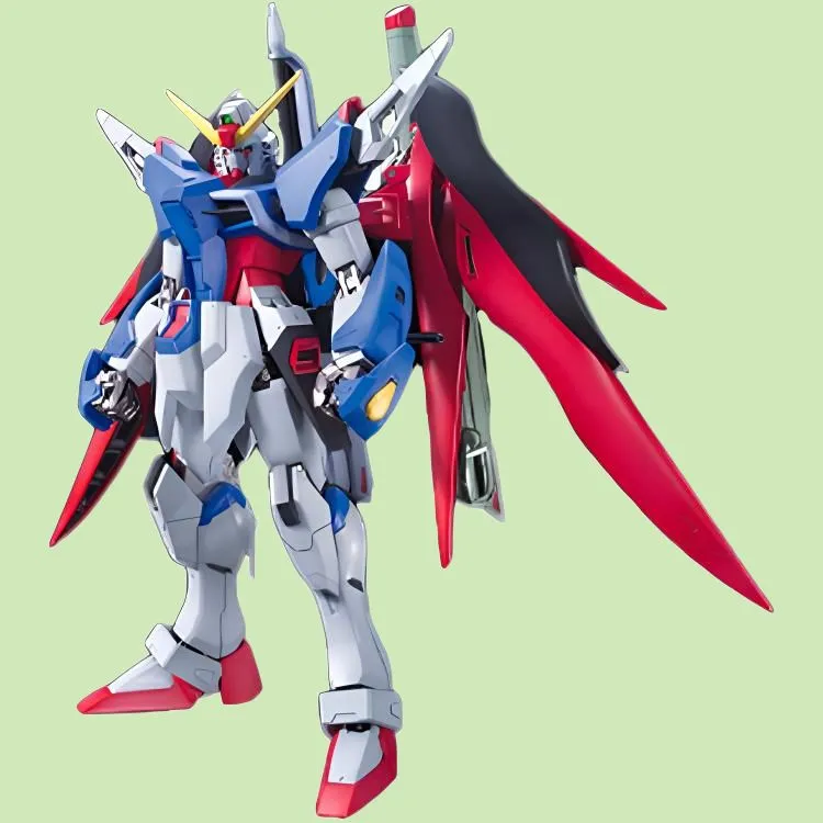BANDAI Destiny Gundam MG Mobile Suit Gundam SEED Destiny ZGMF X42S Destiny Gundam Model Kits-6