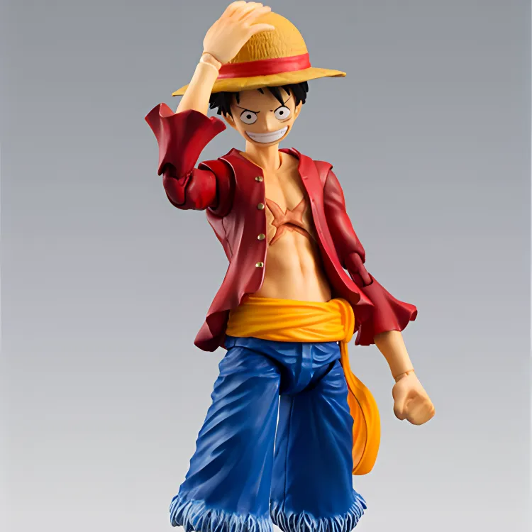 MegaHouse Monkey D. Luffy Mh One Piece Vah Action Figure Reissued Version Scale Figures-1