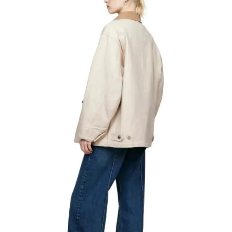 ARKET Jackets Coats Women's Light Beige-5