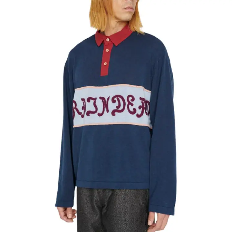 Brain Dead FW24 Sweaters Unisex Marine Blue-2