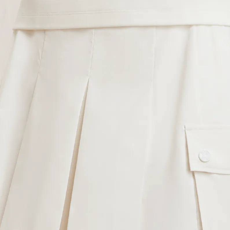KSWISS Casual Short Skirts Women's Euryale White-3