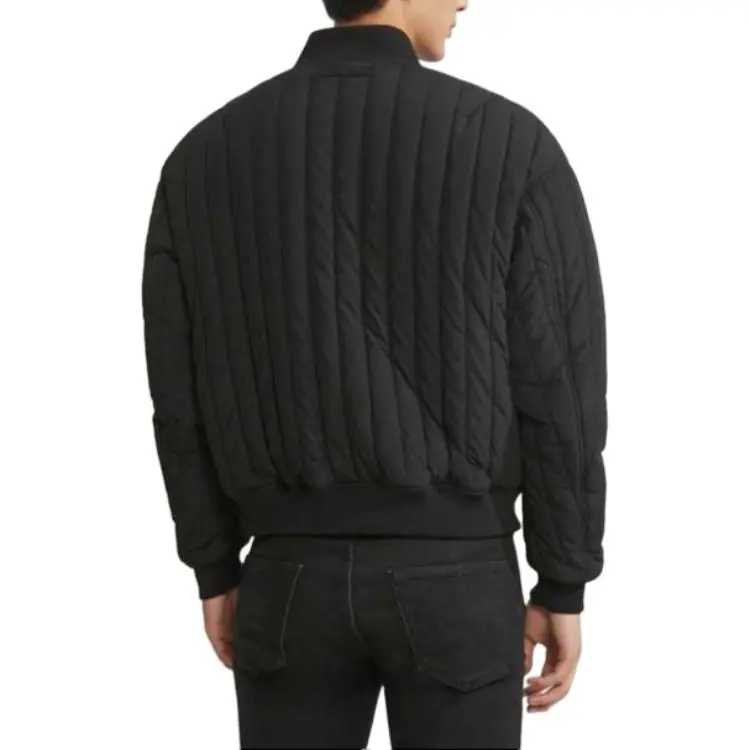 CALVIN KLEIN Puffer Jacket Men's Army Green/Space Black-3