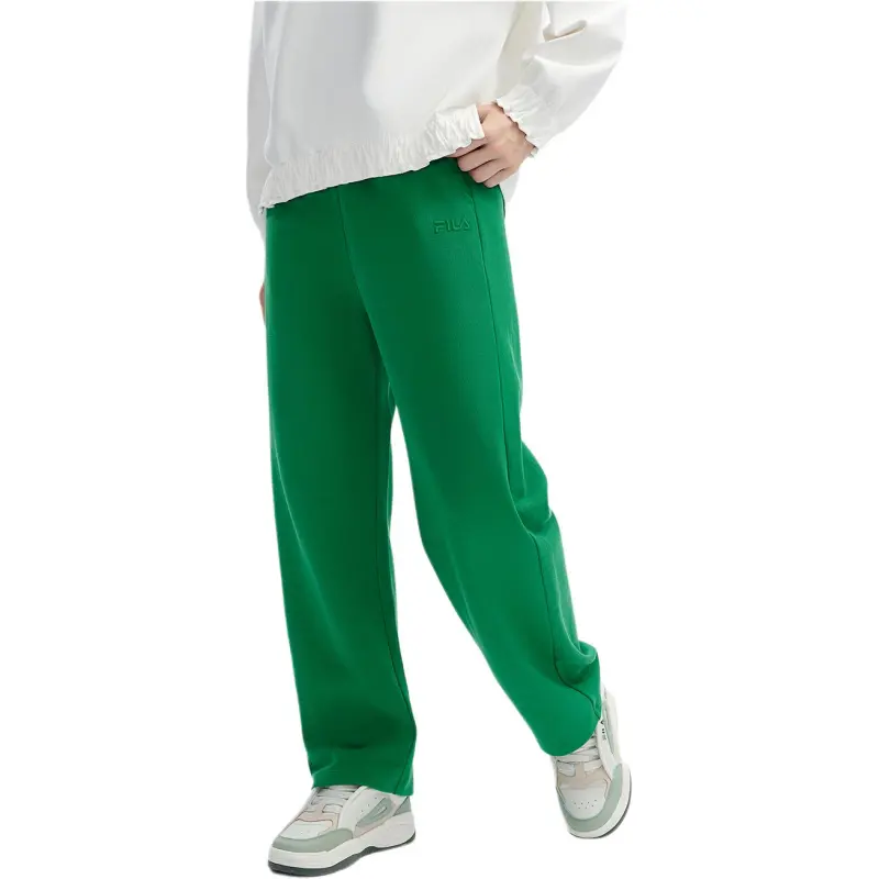 FILA Knitted Sports Pants Men's Deep Willow Green-2