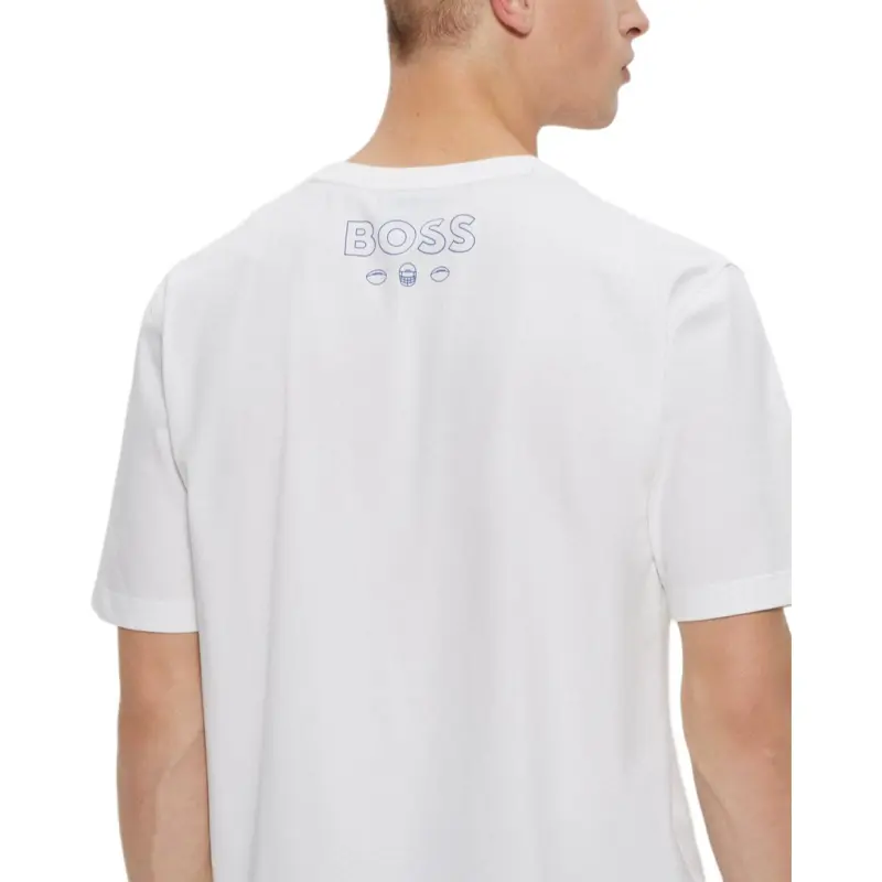 HUGO BOSS T Shirts Men White-5