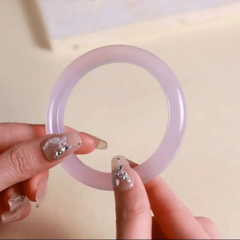 JUNWEN Chalcedony Bangles Women's-3