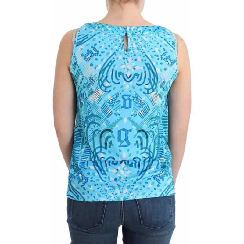 JOHN GALLIANO Tank Tops Women's Blue-1