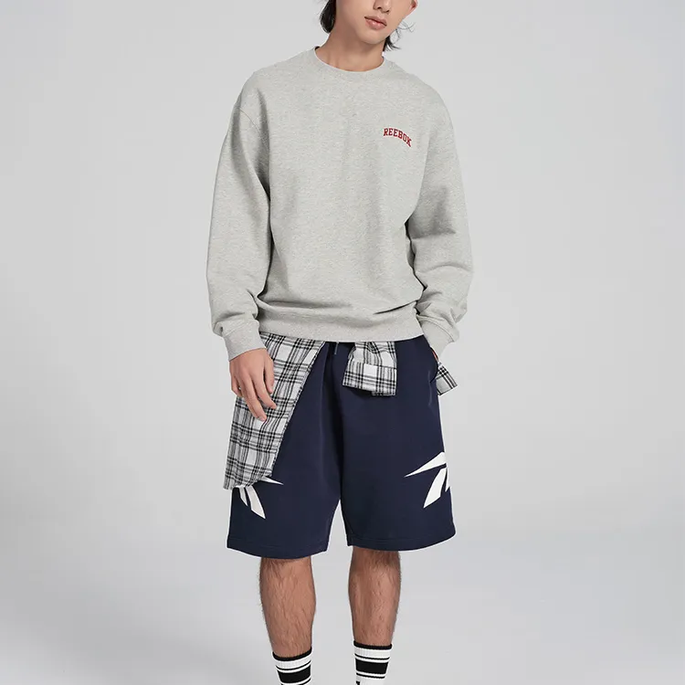 Reebok Sweatshirt Unisex Light Heather Gray-2