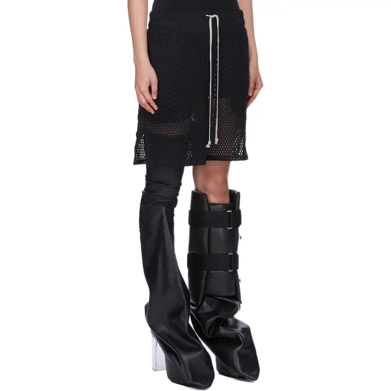 Champion X RICK OWENS Casual Shorts Women's Black-3