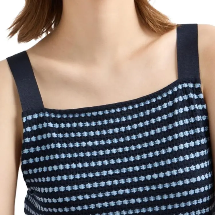 EMPORIO ARMANI SS25 Tank Top Women's Blue-3