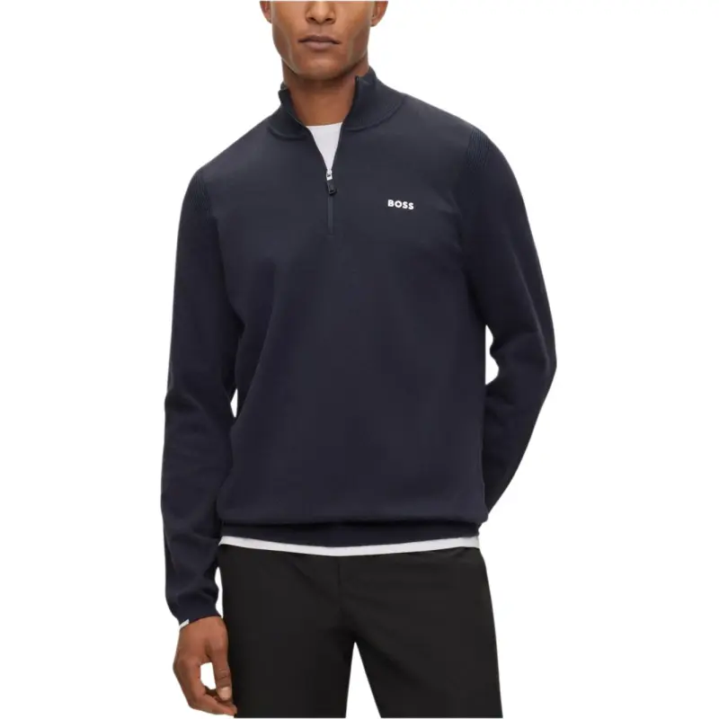 HUGO BOSS Half Neck Knitted Jumper-3
