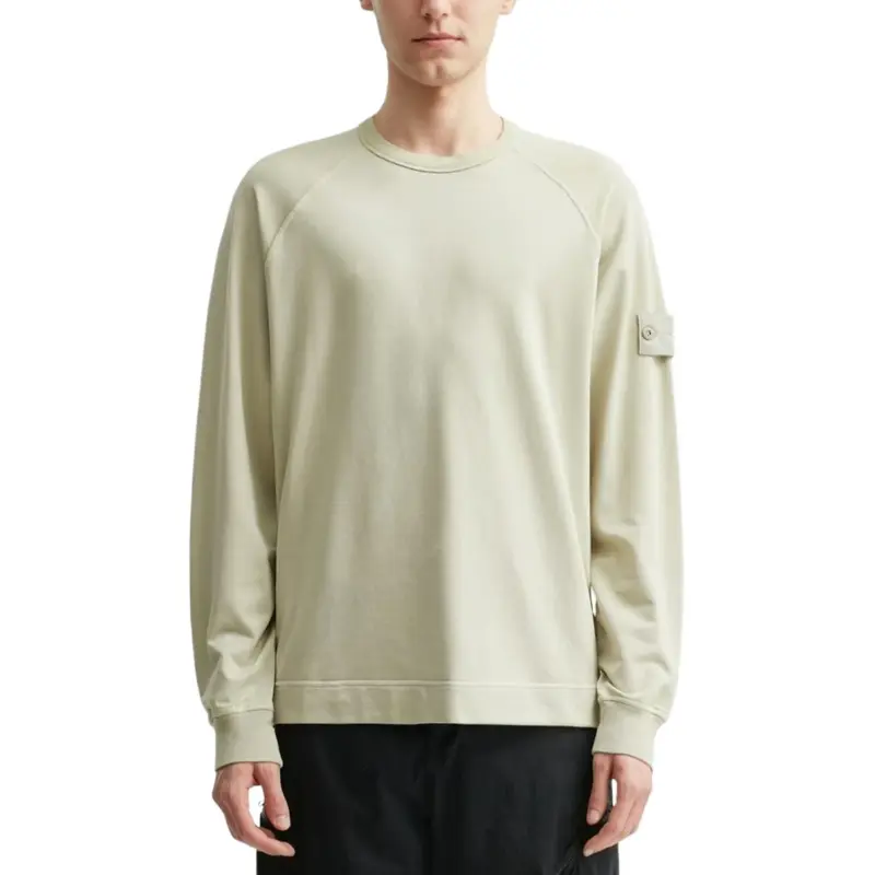 STONE ISLAND Ghost Logo Patch Crewneck Sweatshirt-2