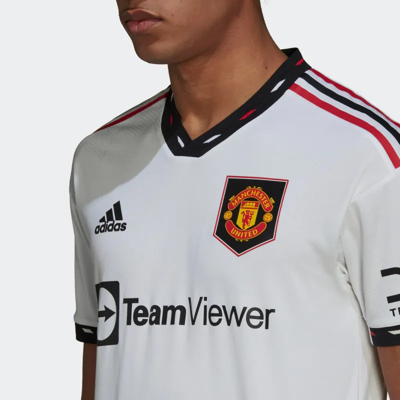 Adidas MANCHESTER UNITED THEATRE OF DREAMS Soccer Jerseys Men White-5