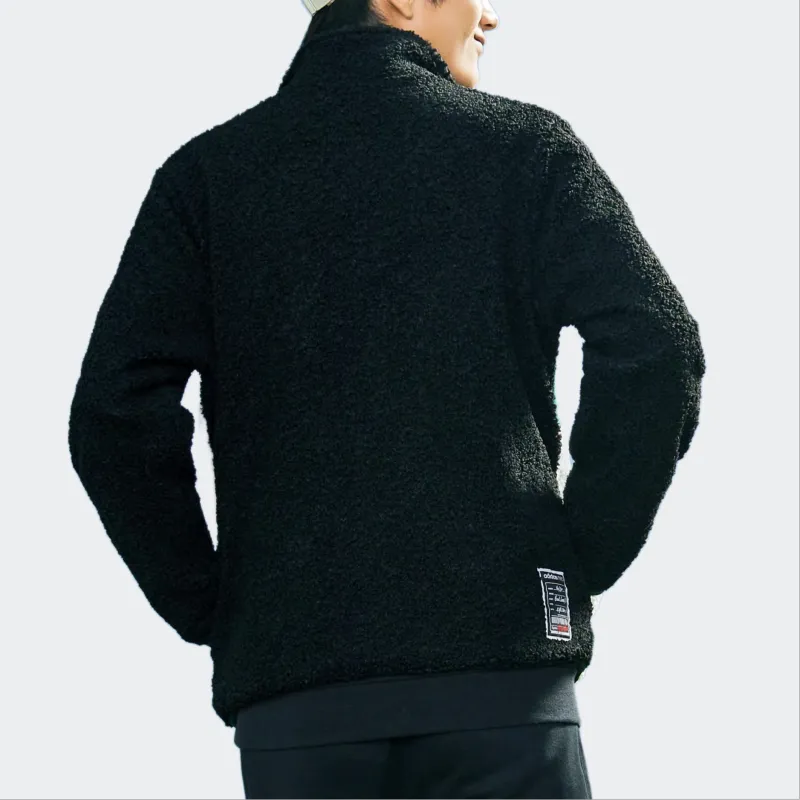 Adidas Neo Jackets Men Black & Han Jade White-4