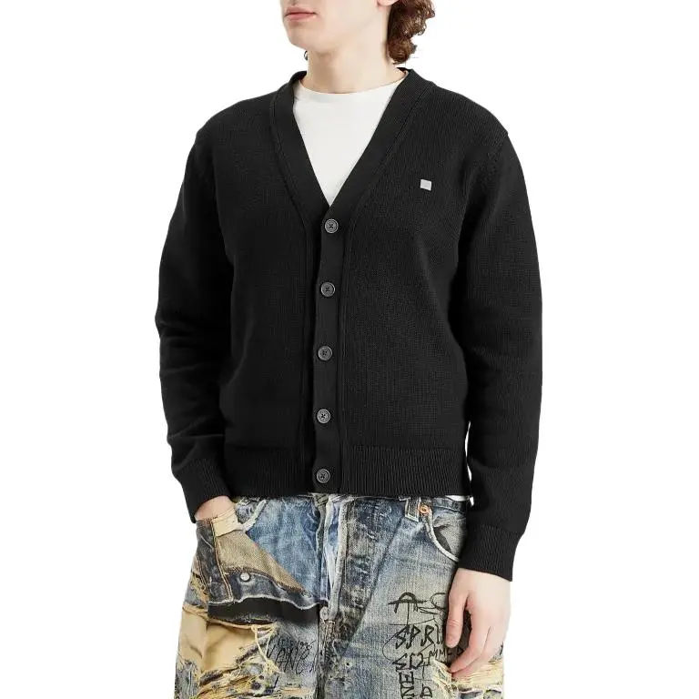 Acne Studios Knitwear Men's Black-2