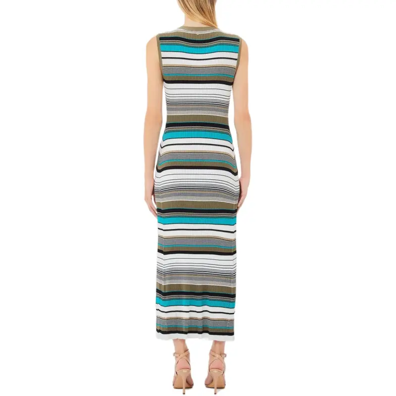 LIU·JO Striped Midi Dress-1