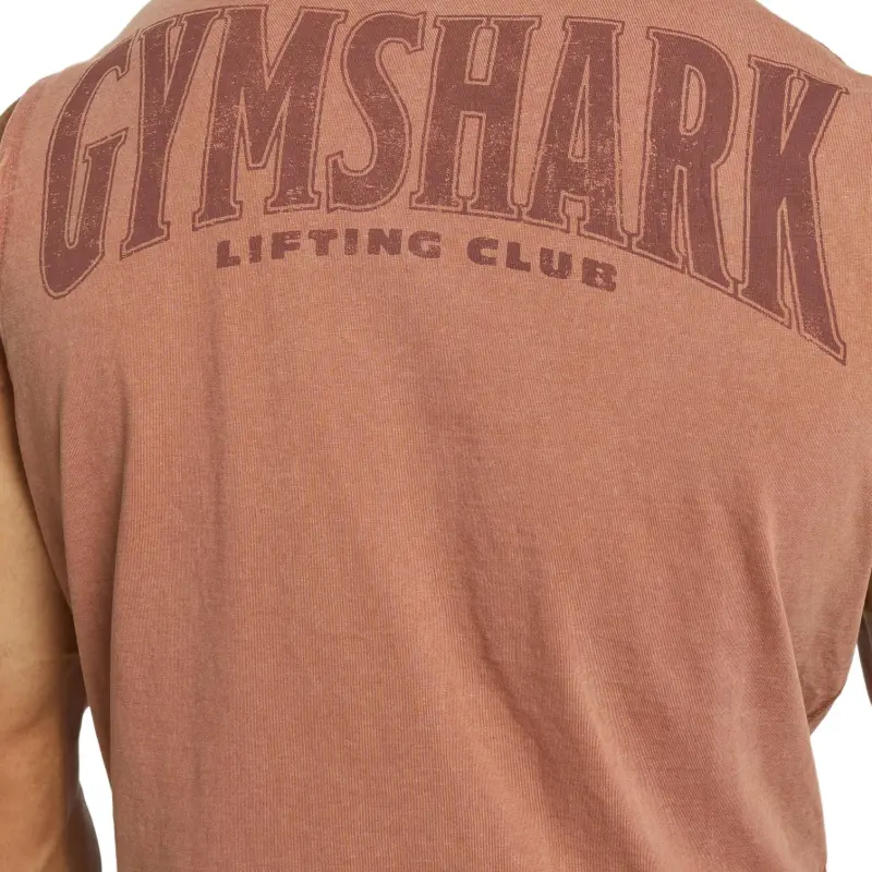 GYMSHARK T Shirts Men Brown-5