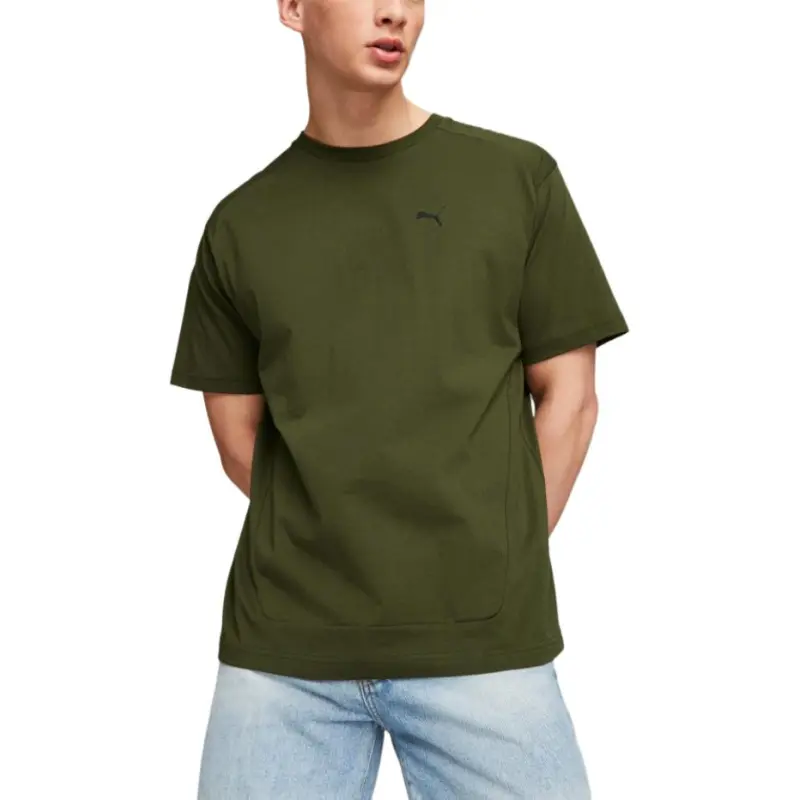 PUMA RAD/CAL T Shirt Men's Army Green-2