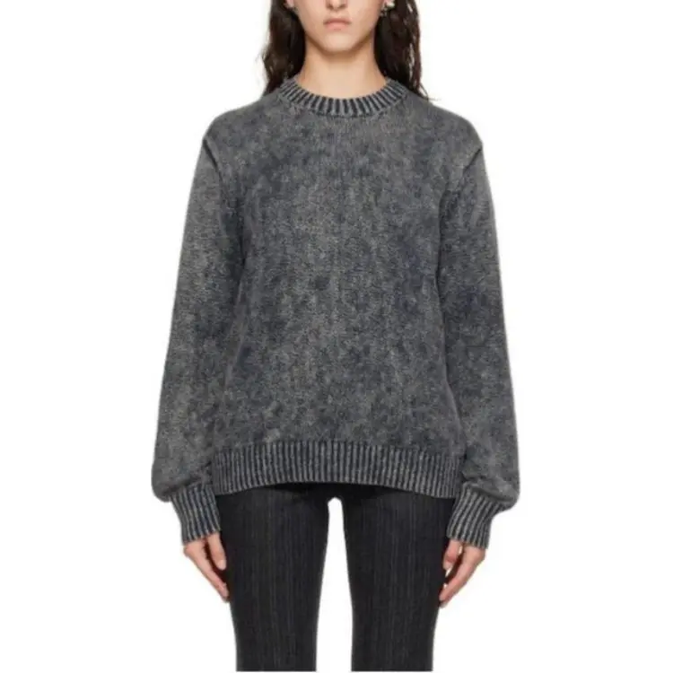 Acne Studios Sweaters Men Charcoal Gray-4