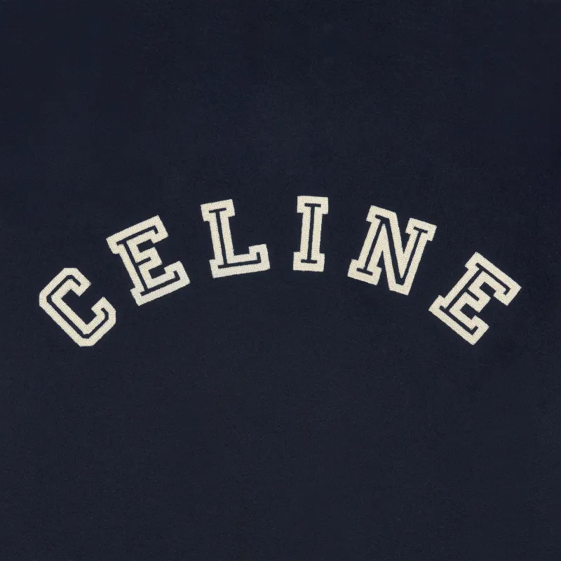 CELINE Coach Jacket In Double face Wool-7