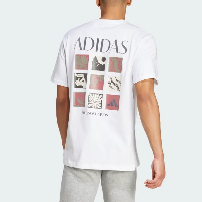 Adidas Wellness Graphic Tee-2