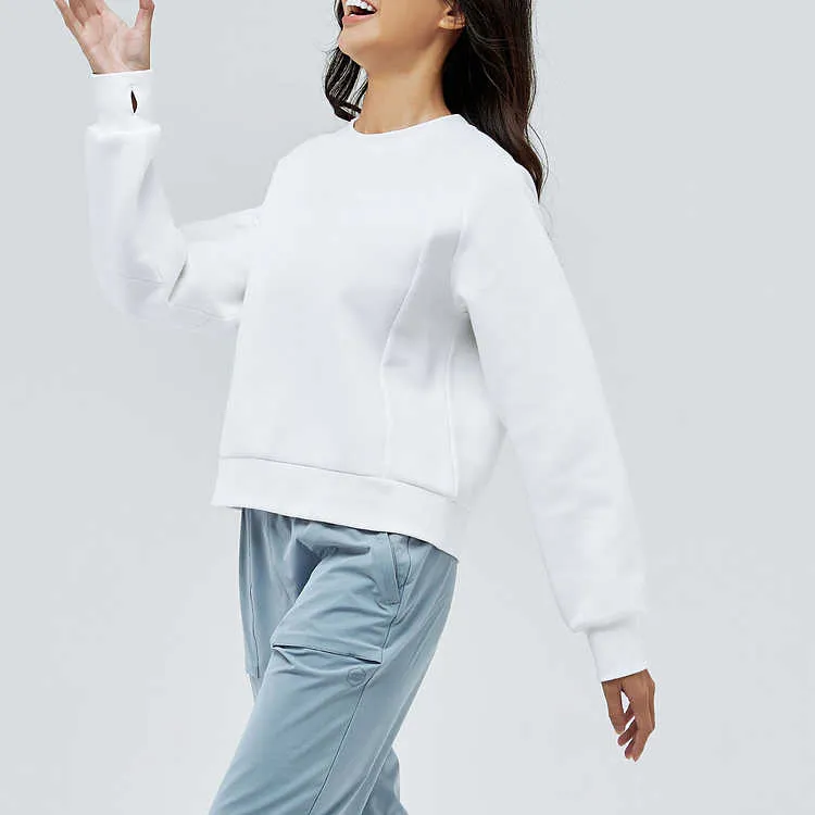 Skechers Comfort Sports Series Sweatshirt Women's Bright White-2