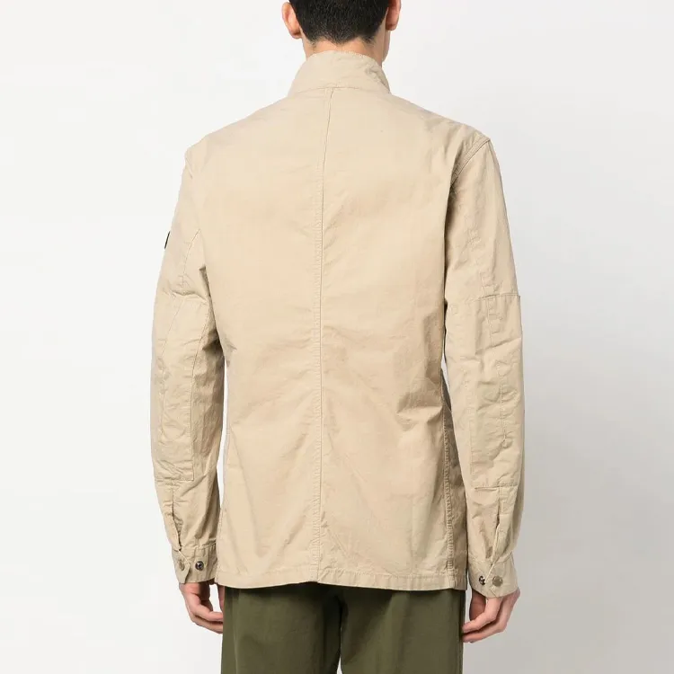 BARBOUR Cotton Military Jacket-3