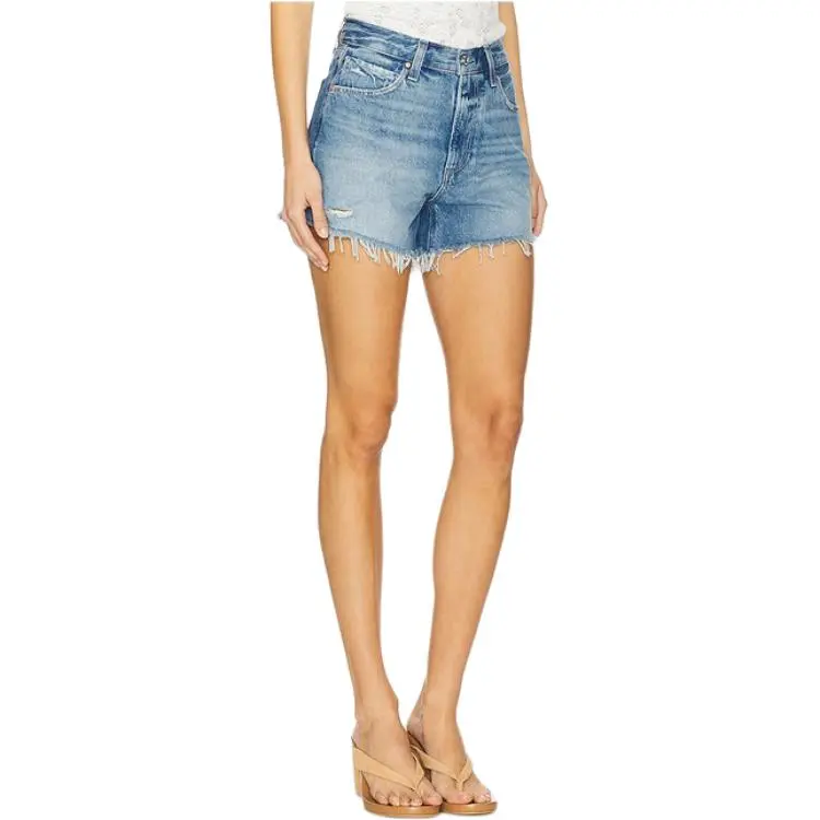 PAIGE Denim Shorts Women's Blue-2