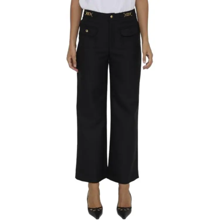 CELINE Pants With Gourmettes In Mohair Wool-2