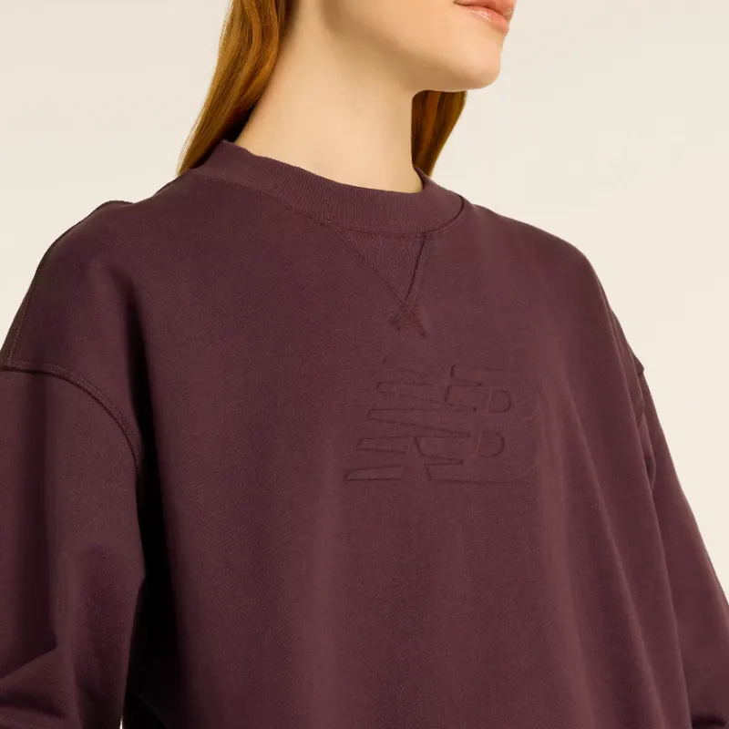 New Balance Logo embossed Sweatshirt-4