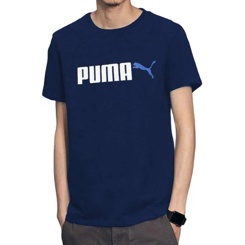 PUMA Sports Life Collection T Shirt Men's Dark Blue-3