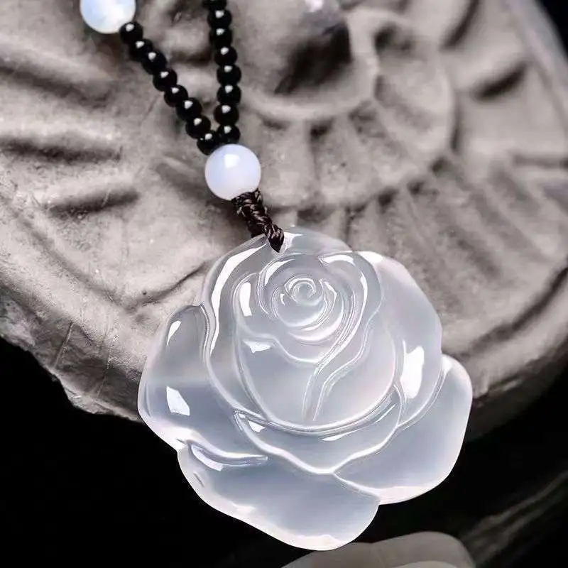 JUNWEN Jade Necklaces Unisex-1