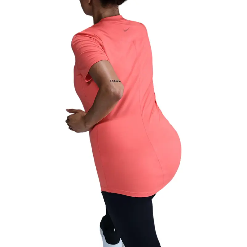 Nike M One Women's Dri-FIT Slim-Fit Short-Sleeve Top Maternity-3