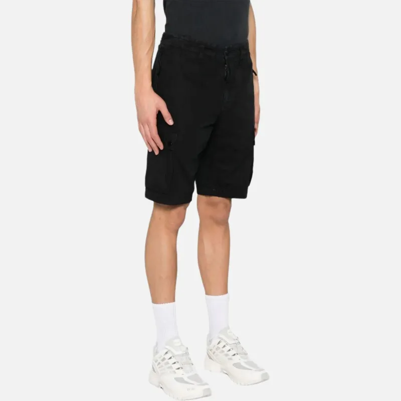 STONE ISLAND Compass Cotton Cargo Shorts-3