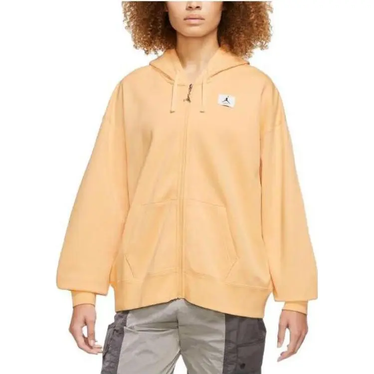 Jordan AUR Jacket Women's Saffron-2