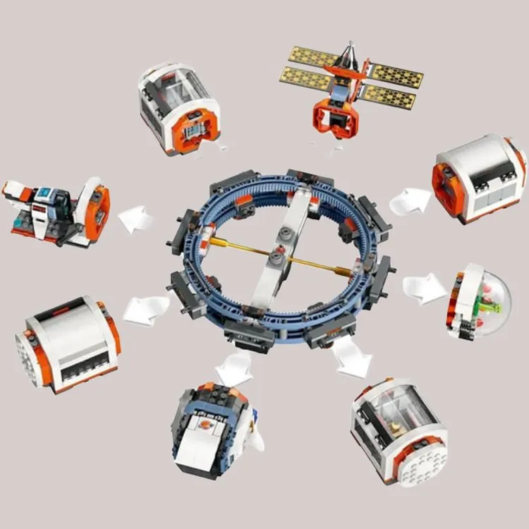 LEGO Modular Space Station Building Blocks 60433-4