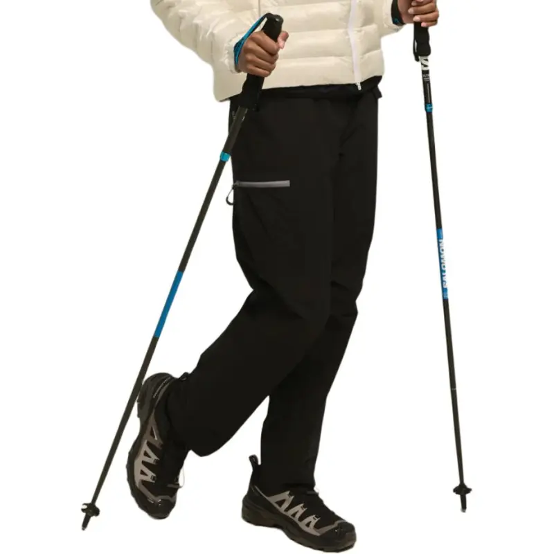 SALOMON Knitted Sports Pants Men's Black-3