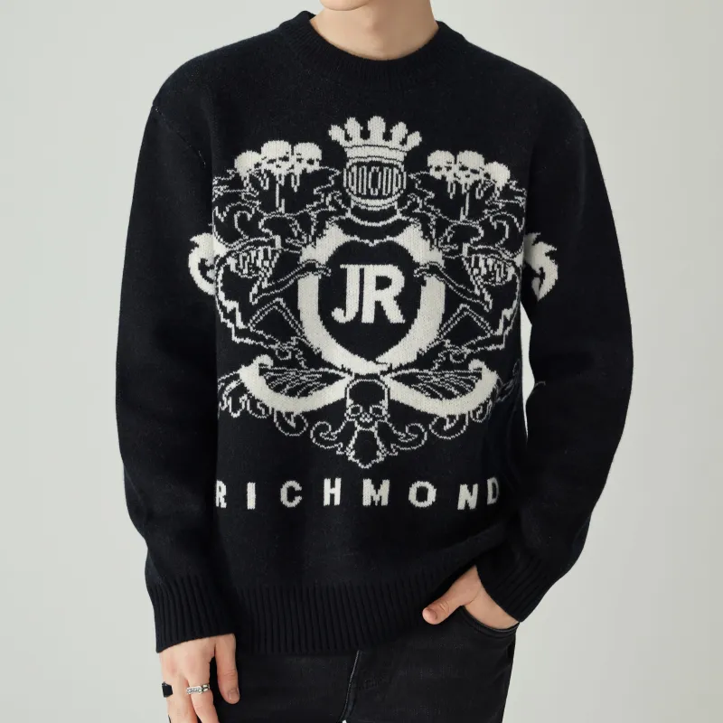 JOHN RICHMOND FW24 Sweater Men's Black-2