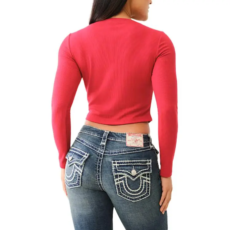 TRUE RELIGION T Shirt Women's Red-1