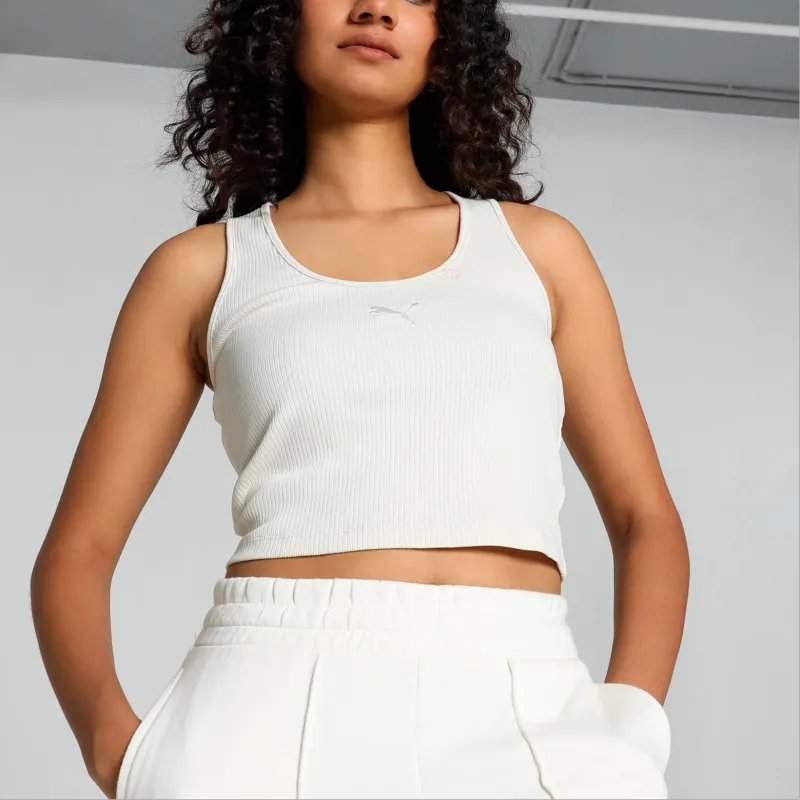 PUMA Tank Top Women's Snow White-2