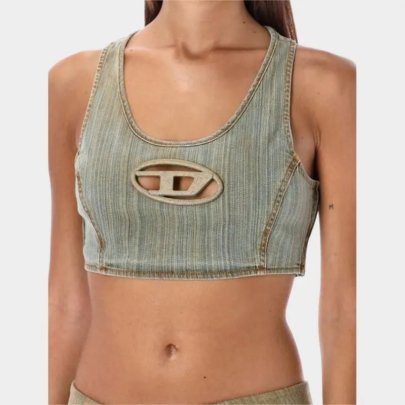 DIESEL De Top Fsd Tank Top 'Denim'-2