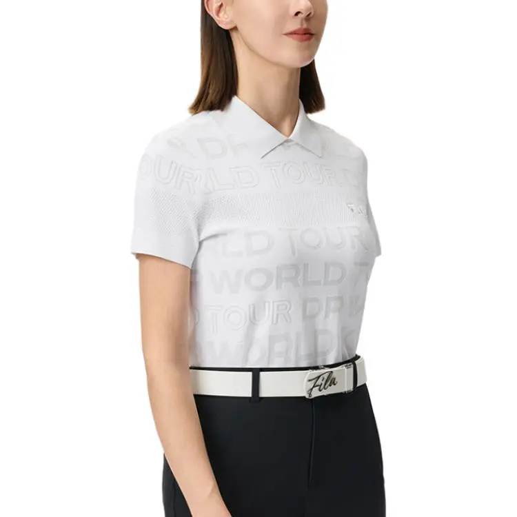 FILA Golf Series Regular T Shirt Women's Jade White WT-3
