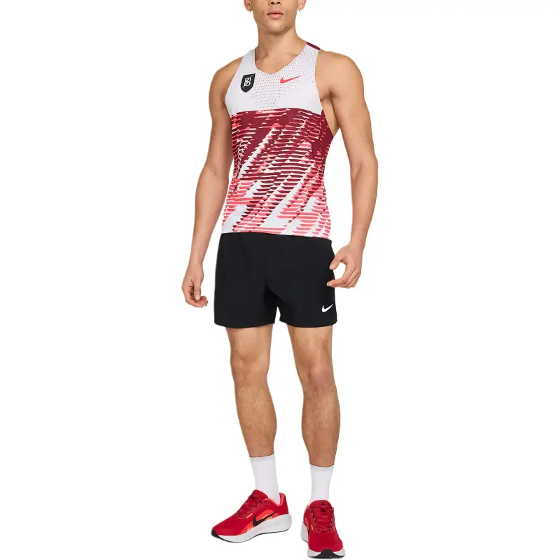 Nike AEROSWIFT Tank Top Men's White/Team Red/Bright Red-1