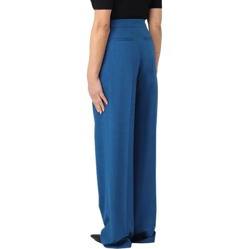 TORY BURCH Front Pleat Tailored Trousers-3