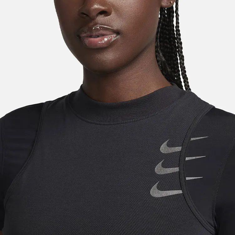 Nike T-Shirts Women's Black-3