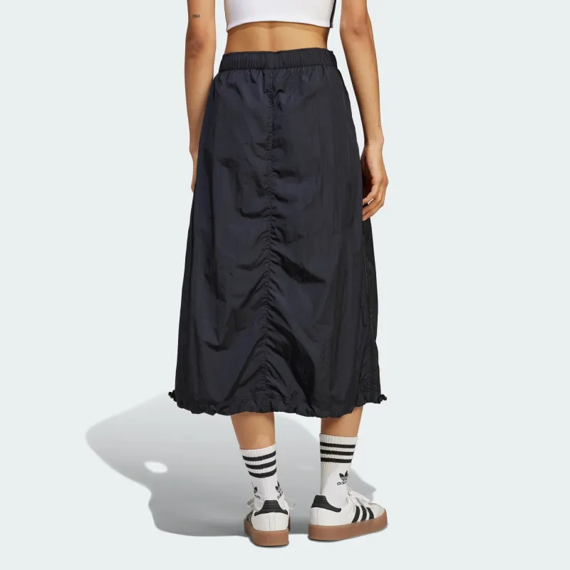 Adidas Originals SS25 Casual Long Skirts Women's Black-2