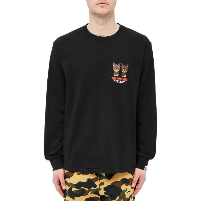 Bape X Xo The Weeknd Long Sleeve Tee-3