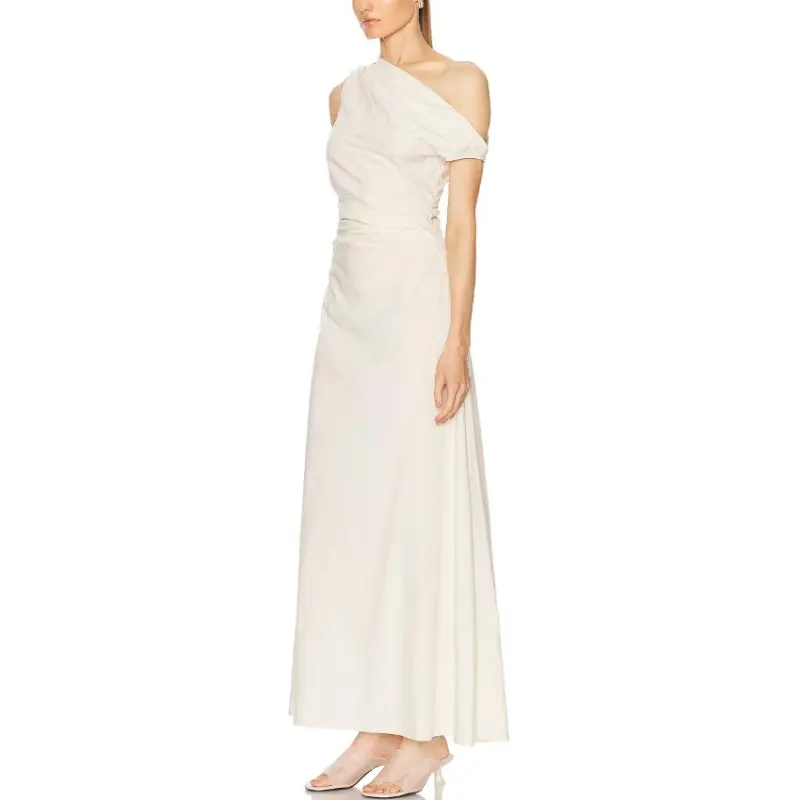 Staud Sleeveless Dress Women's White-3